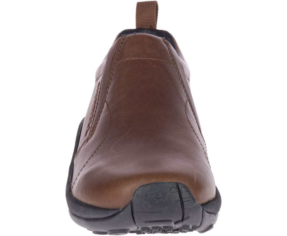 Slip On Homem - Merrell Jungle Moc Couro 2 Wide Width - Marrom - YFW976213